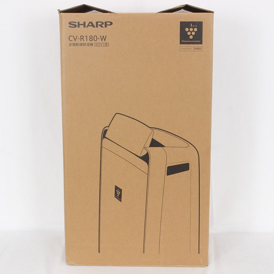SHARP 除湿機 CV-R180-W 2025年製 【公式通販】