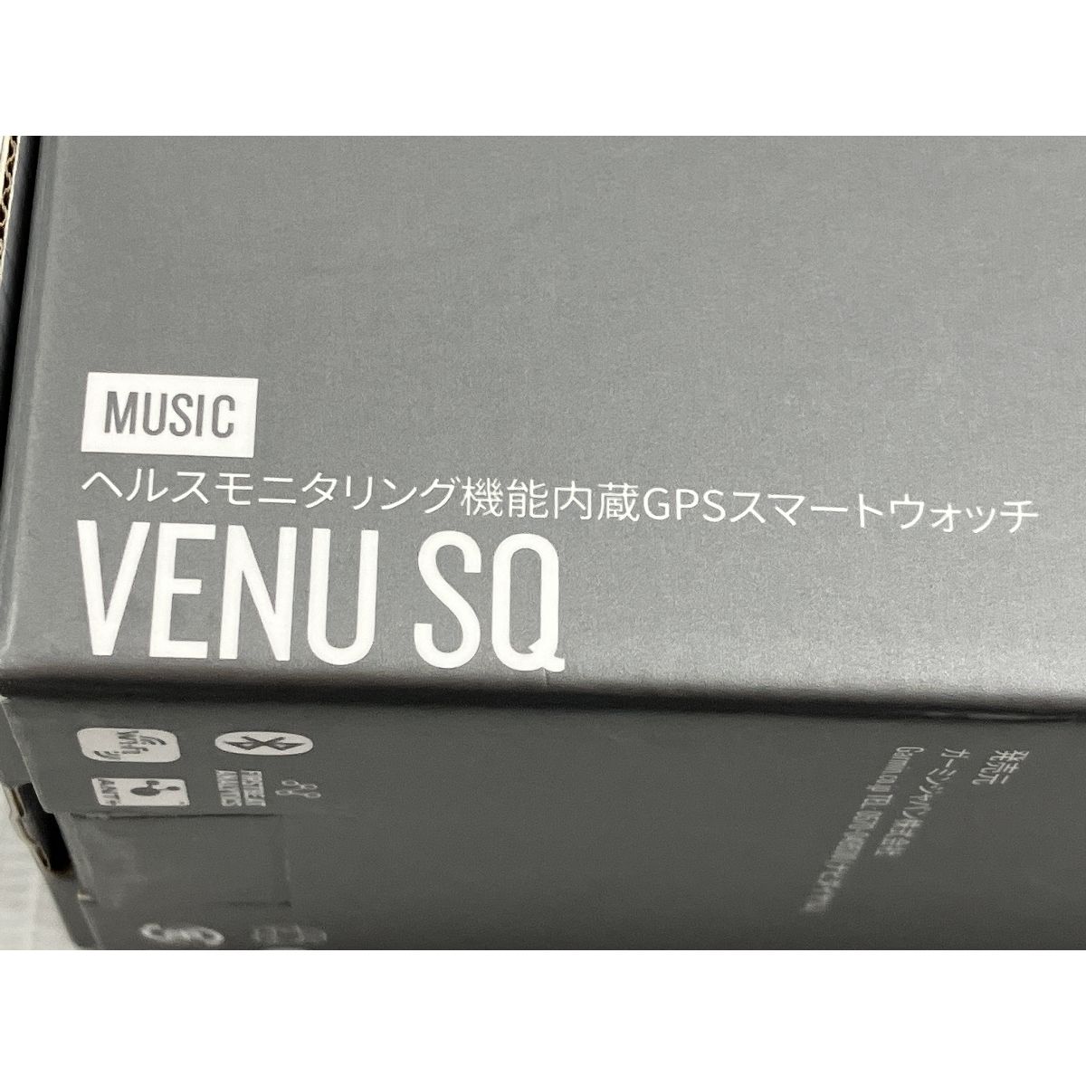 GARMIN VENU SQ GPSスマートウォッチ ヘルスモニタリング機能内蔵 ガーミン 中古 W9294213