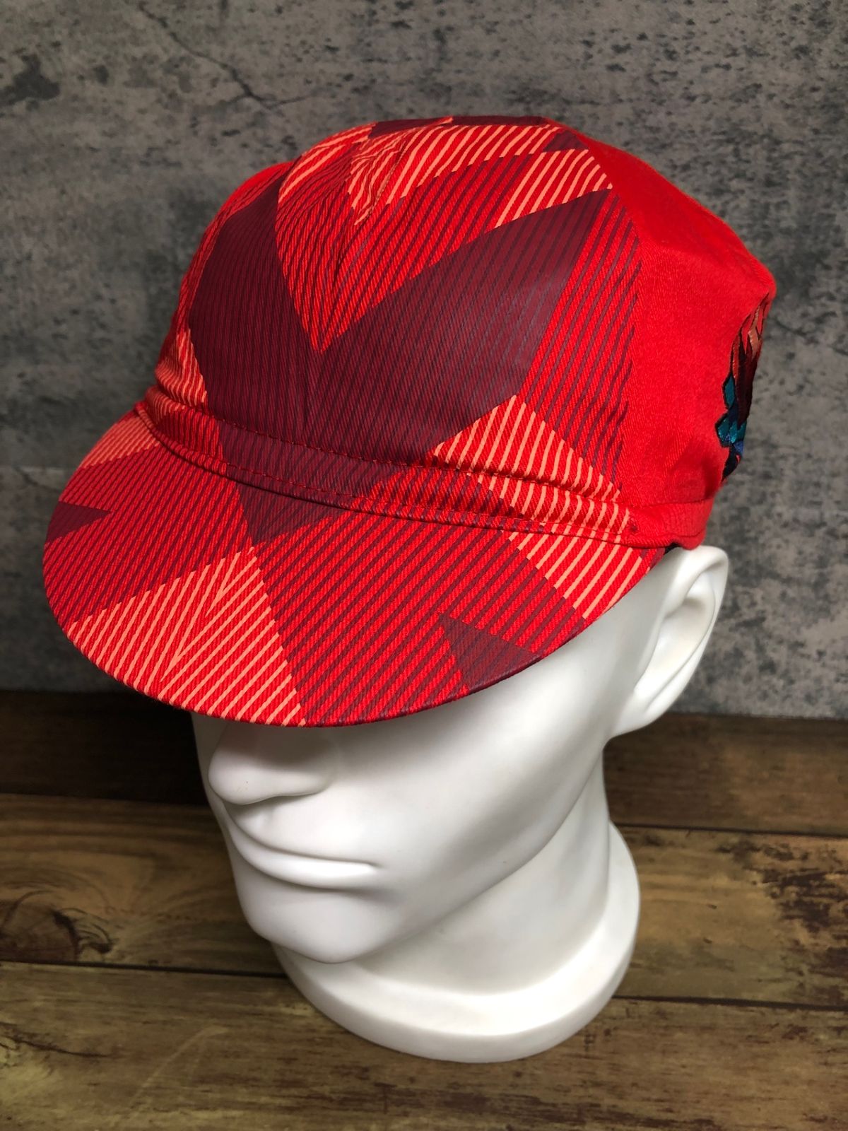 IT284 ラファ Rapha HIDDEN LEAVES CAP サイクルキャップ 赤