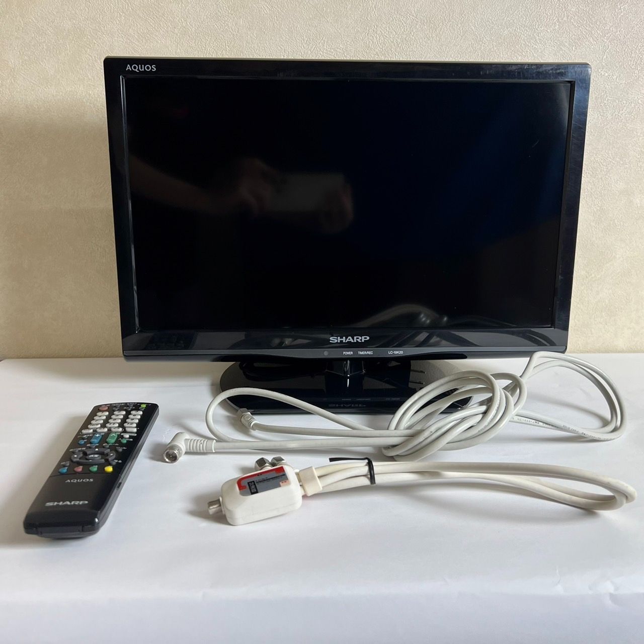 LC-19K20】2014年製 シャープ AQUOS 19型 液晶テレビ - メルカリ