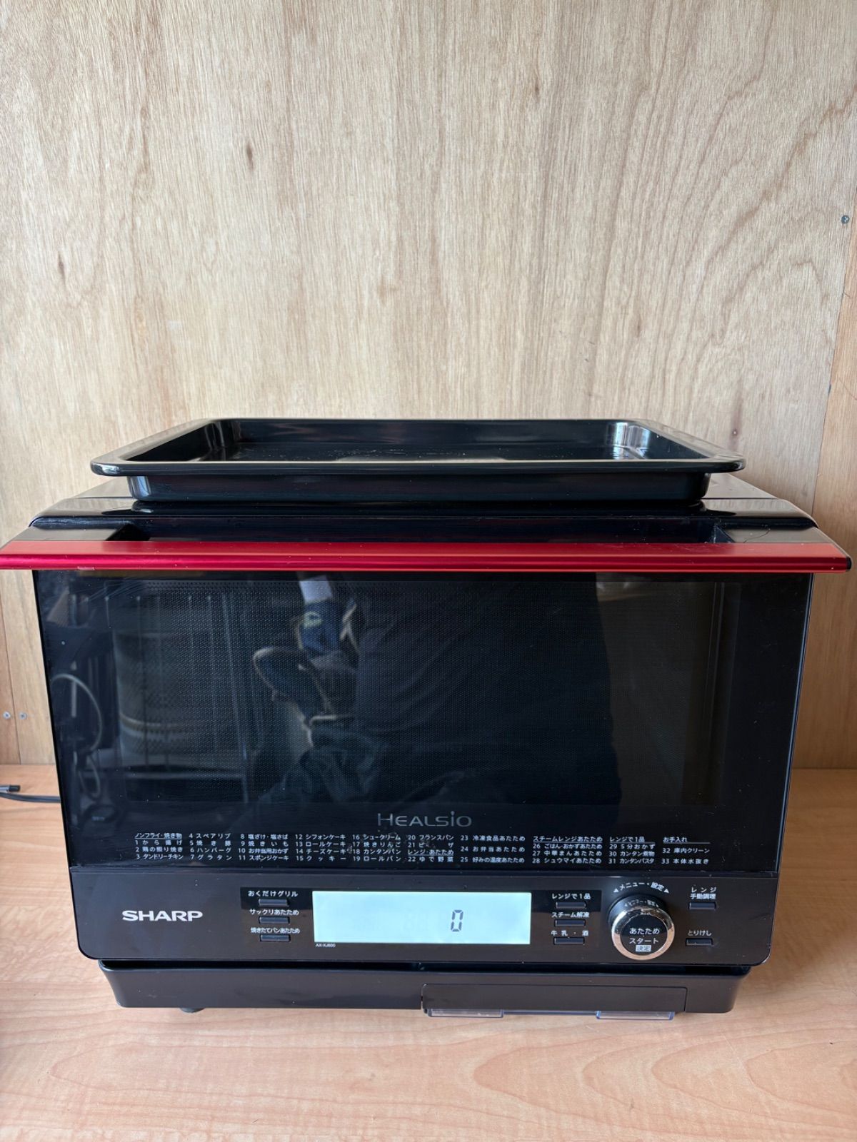 SHARP シャープ ウォーターオーブン 電子レンジ オーブンレンジ AX-XJ600-R 2020年製 写真 説明要