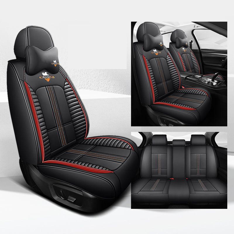 S1用5人乗りPUレザーカーシートカバー 防水セダンSUV用PUレザーカーシートクッションフルセット