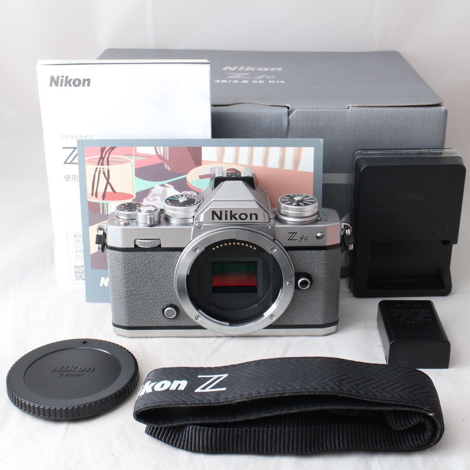 ☆美品☆ Nikon ニコン ミラーレス一眼カメラ Z fc ボディ Zfc シルバー ナチュラルグレー革張り替え済 #6798 - メルカリ