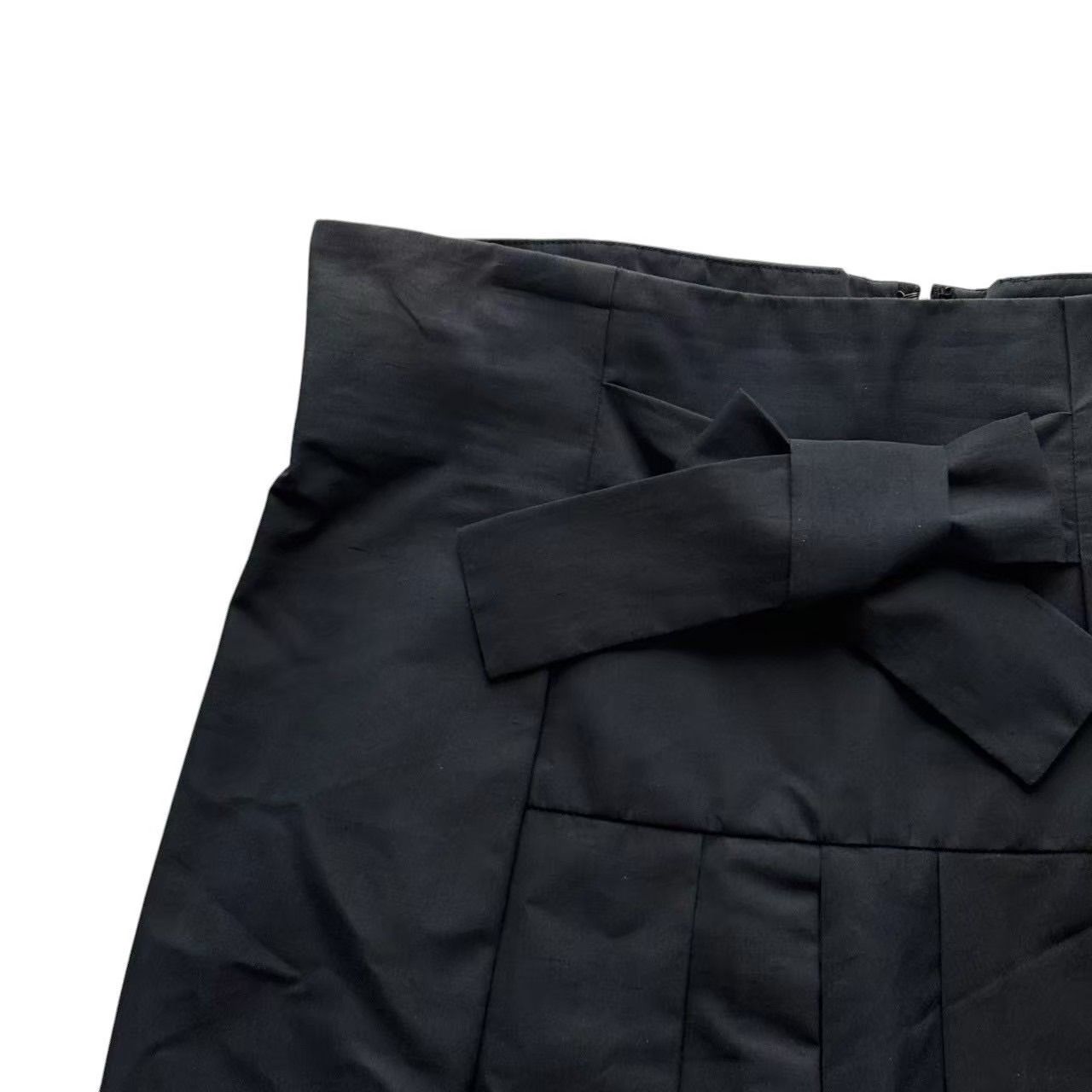 Yves Saint Laurent イヴサンローラン ラップスカート 紺系