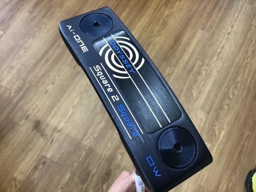 オデッセイ Ai-ONE SQUARE 2 SQUARE DW 34インチ パター PT STROKE LAB 90 スチール フレックスその他 メンズ 男性用 右利き 右用 Cランク ゴルフクラブ