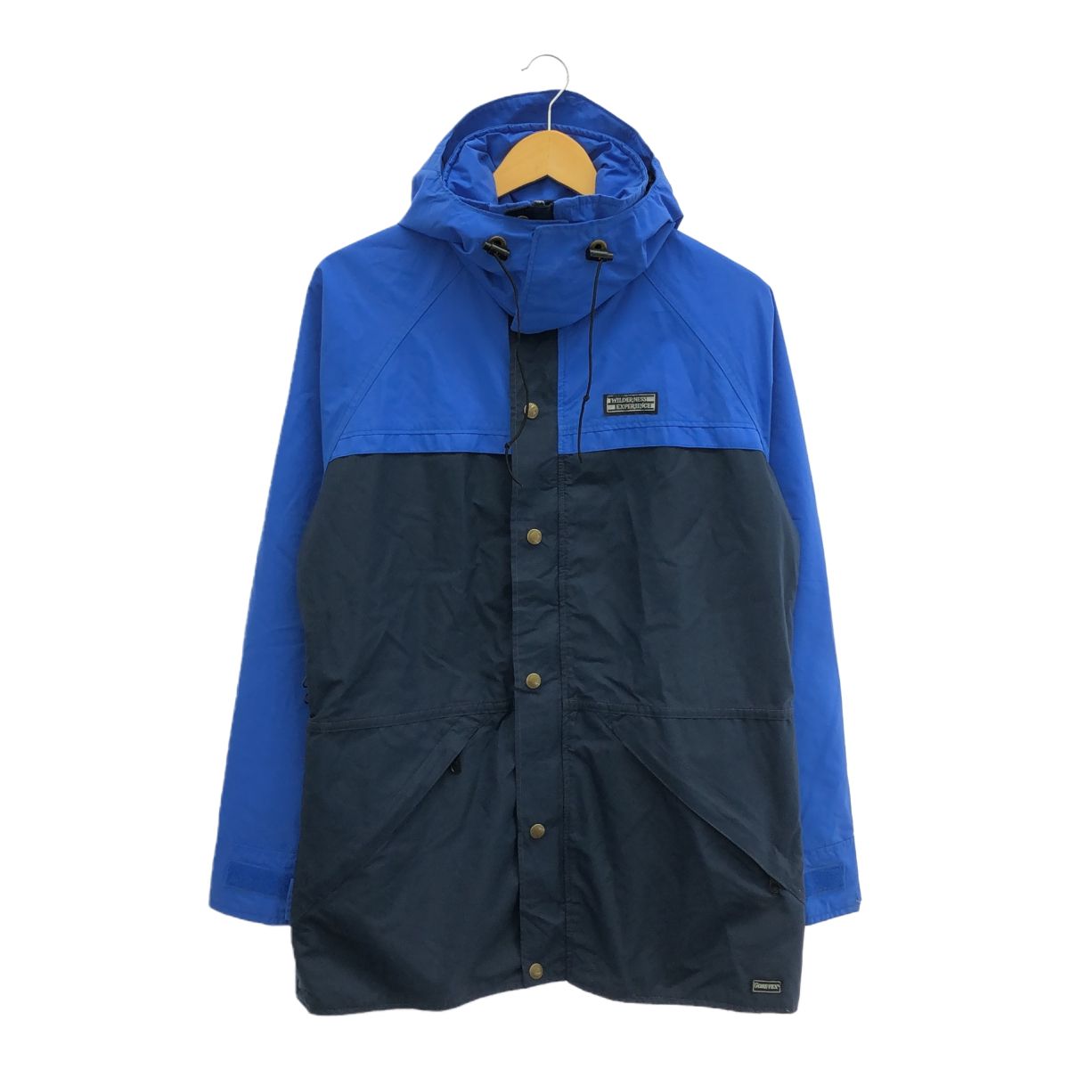 WILDERNESS EXPERIENCE ウィルダネスエクスペリエンス 80 s GORE-TEX マウンテンパーカー ブルー ネイビー