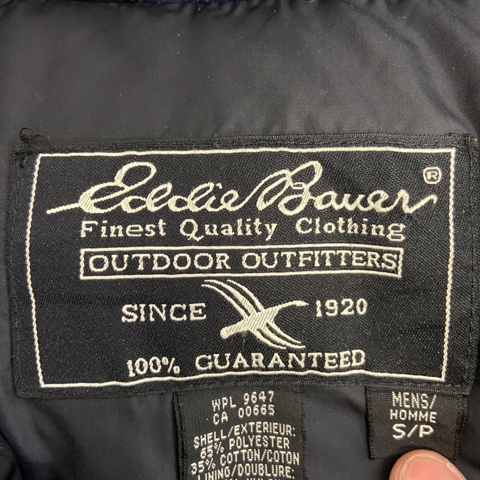 K3201 Eddie Bauer ダウン ブルゾン 古着 アメカジ - メルカリ 