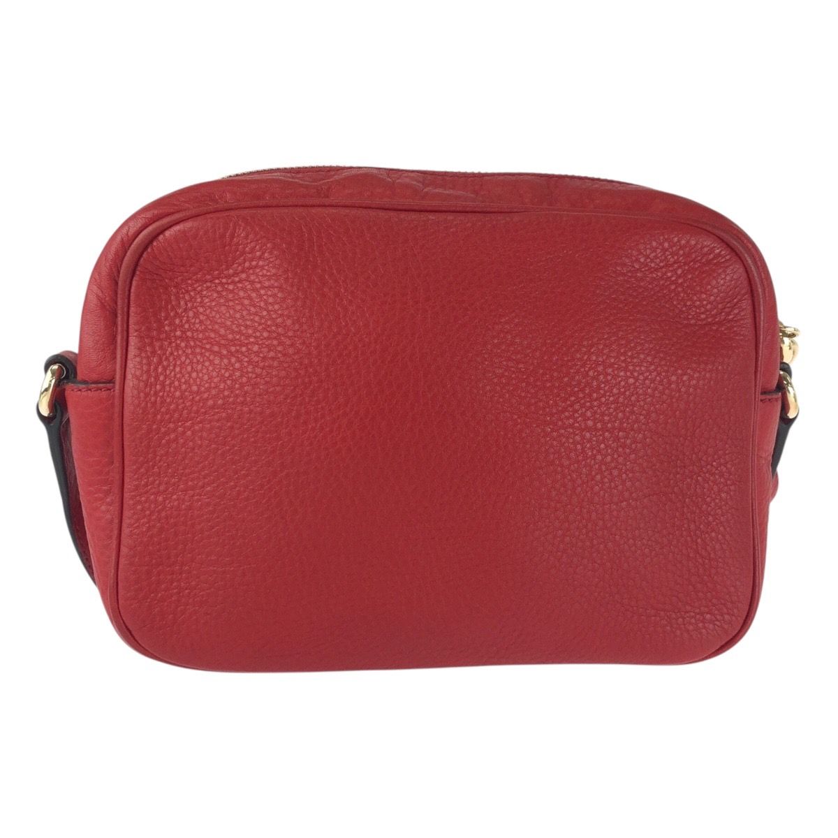 GUCCI レッド ハンドバッグ タッセル 美品 GUCCI グッチ ソーホー タッセル レッド ゴールド金具