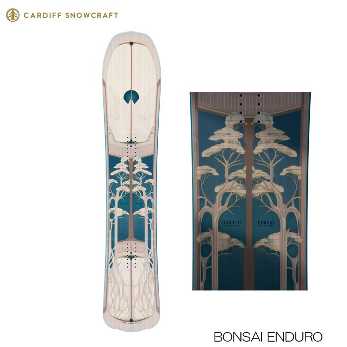 CARDIFF BONSAI ENDURO スノーボード 新品 パウダ 2425 Cardiff Bonsai Enduro Snowboard 2025 | evo