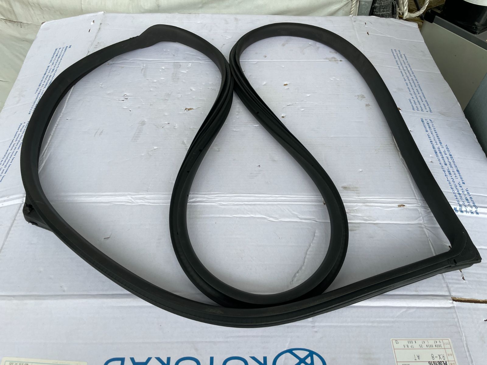 BMW MINI R50 R52 R53 R56 フロント ウェザーストリップ ボディー側 左 助手席側 品番51767151383 菅138