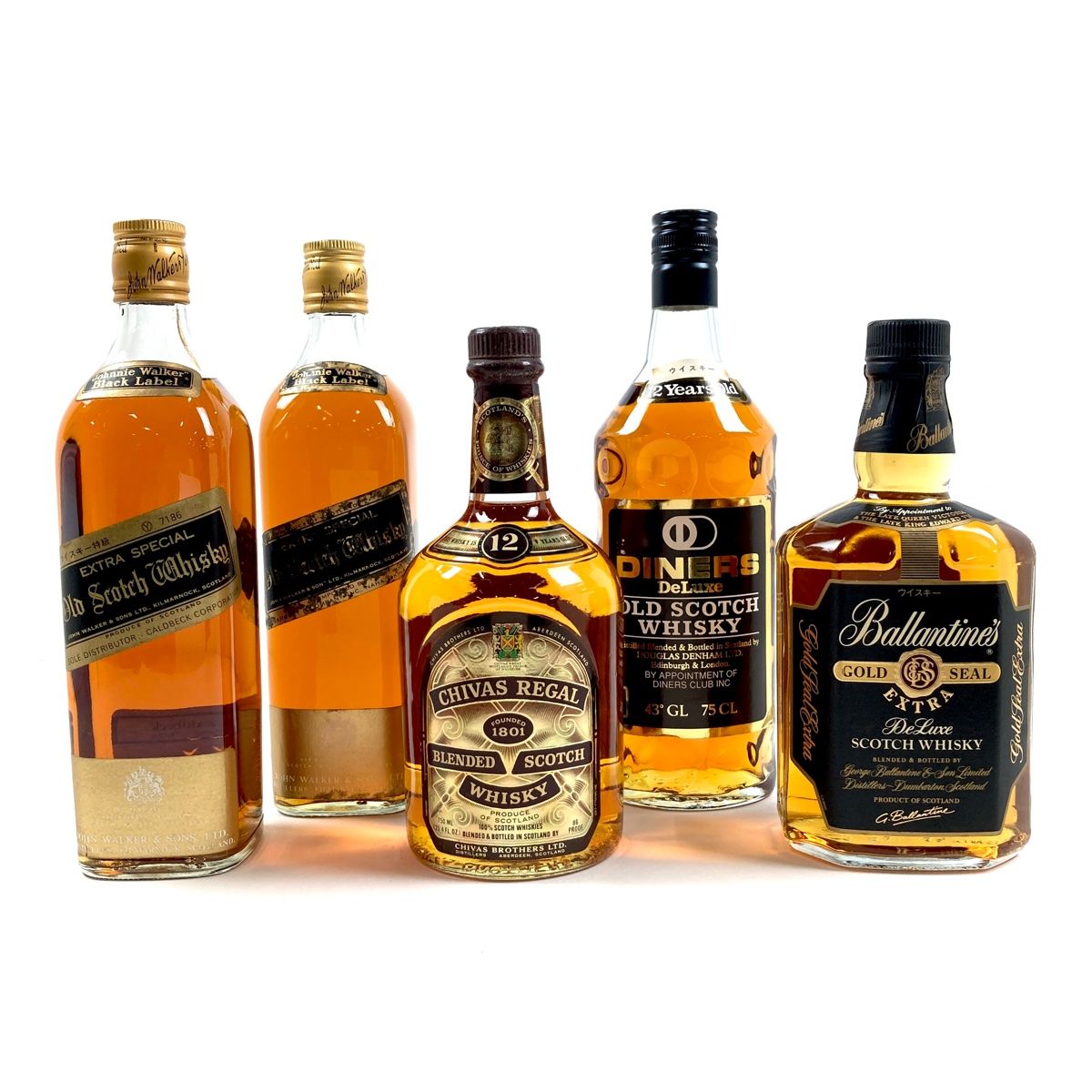5本 スコッチ ウイスキー セット 【古酒】 - メルカリ