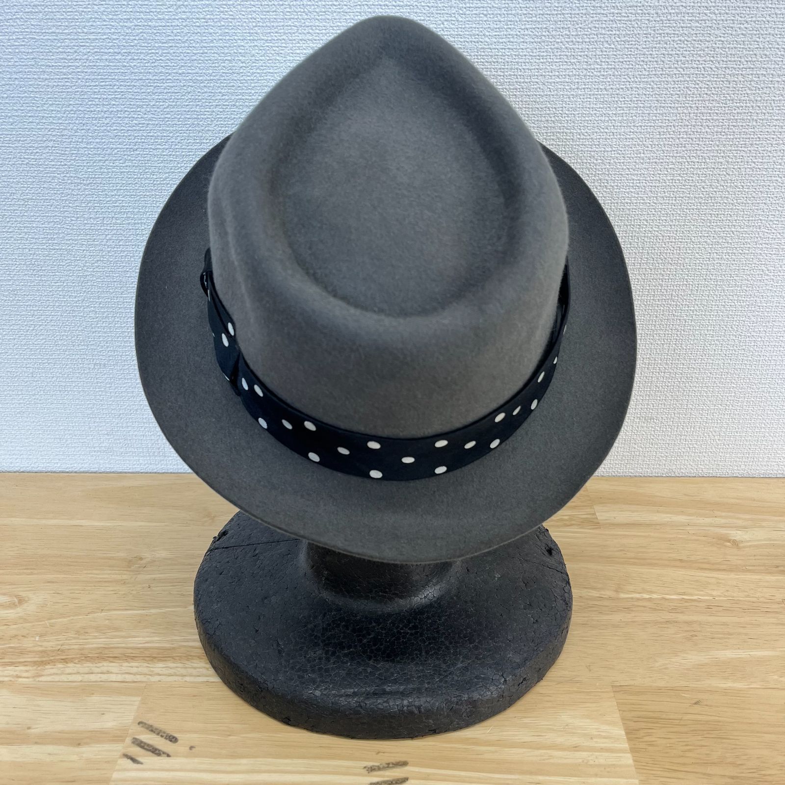 WACKO MARIA ワコマリア 中折れ ウール ハット 黒 XL WACKO MARIA ワコマリア 中折れ ウール ハット 黒 XL WACKO