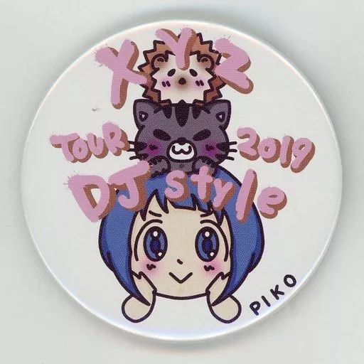 中古】バッジ・ピンズ ピコ 缶バッジ 「XYZ TOUR 2019 -DJ Style-」 缶