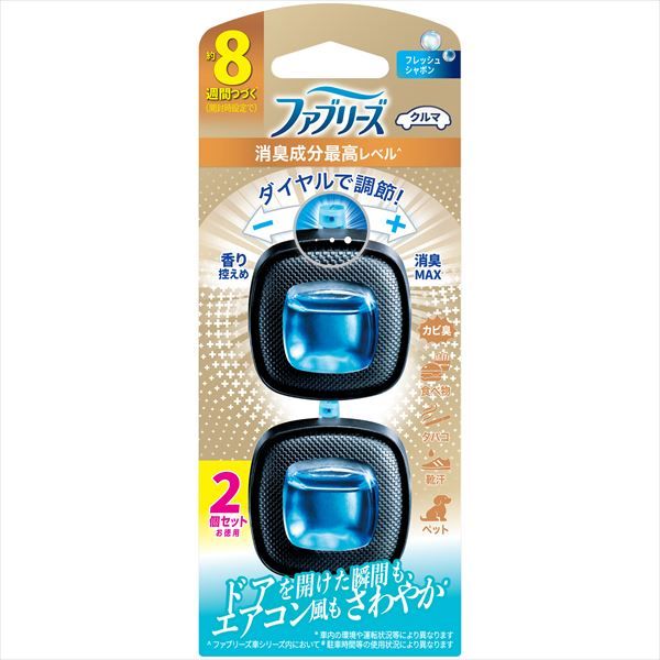 ファブリーズ ECフレッシュシャボン2.5ML×2 9個セット まとめ売り