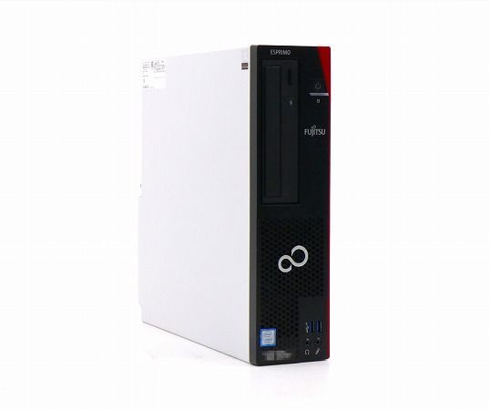 富士通 ESPRIMO D588/BX Core i3-9100 3.6GHz 8GB 250GB(SSD) DisplayPort/DVI-D/アナログRGB出力 Windows11 Pro 64bit 中古