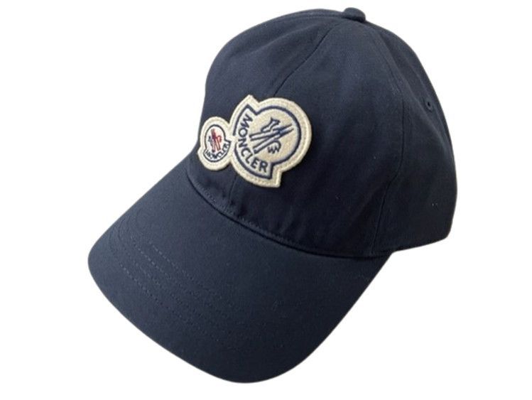 サイズフリー□新品 本物□モンクレール ベースボールキャップ BB CAP 