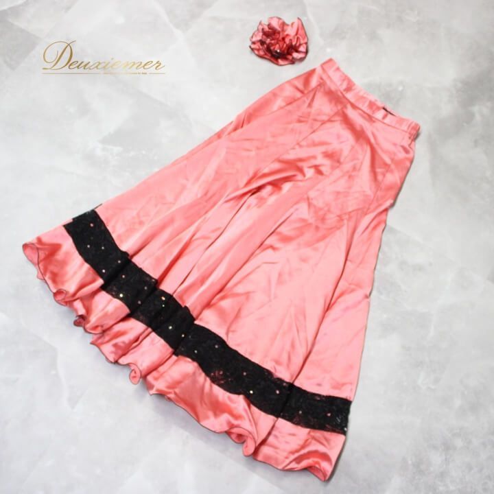 社交ダンス 衣装 スタンダード スカート レッスンウェア レディース