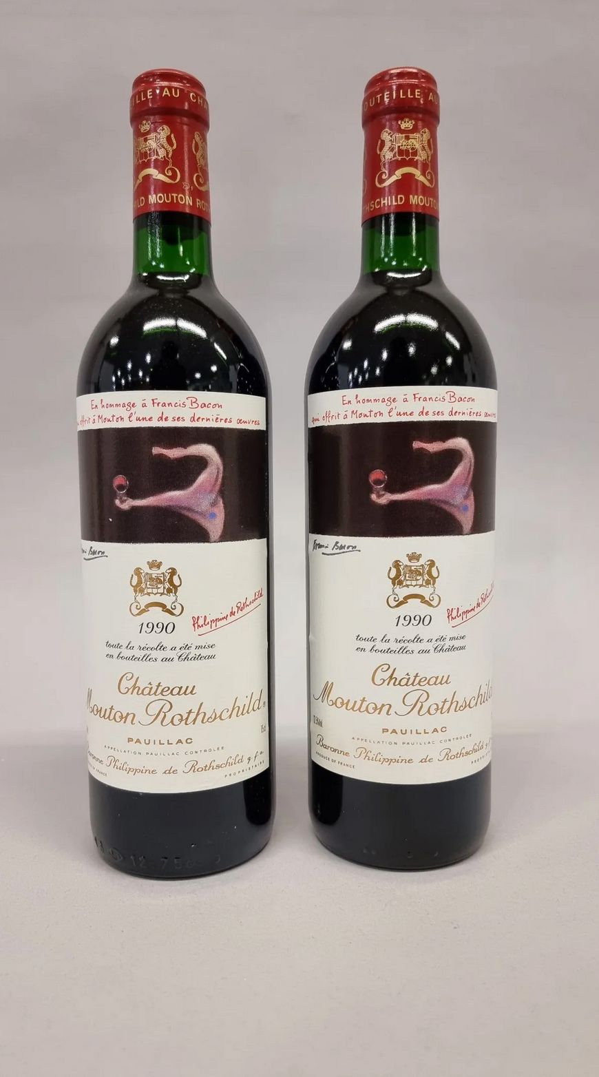 Chateau Mouton Rothschild 1990 × 2／シャトー ムートン ロス