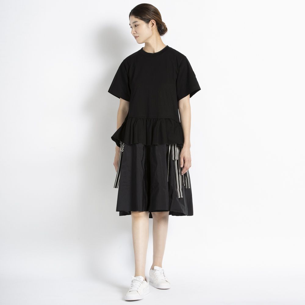 モンクレール　ワンピース　新品 春夏☆MONCLER ロゴロープワンピース/~14A☆大人もOK【関税込