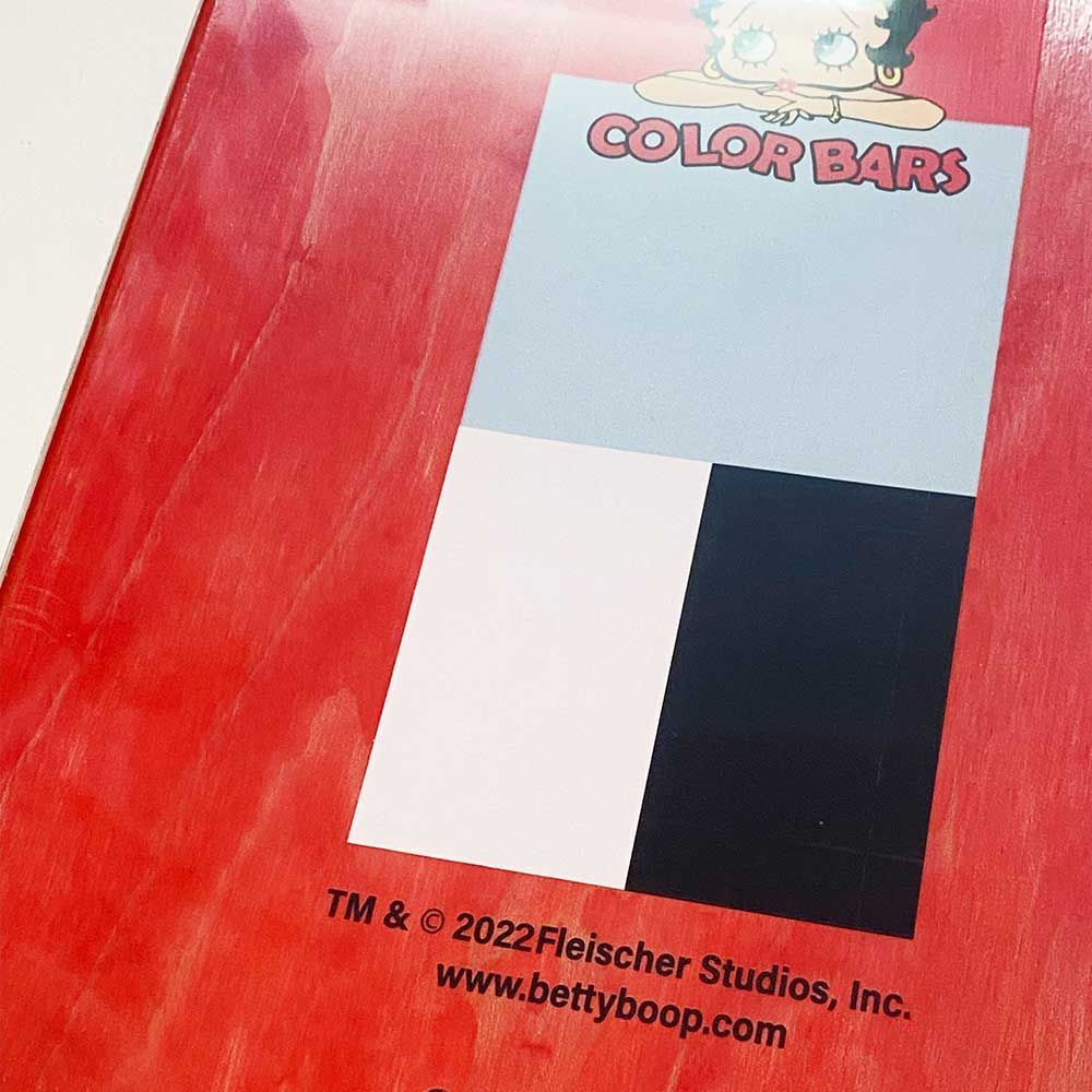 スケートボード Color Bars x Betty Boop Devil Red 8.25 スケートボード Color Bars x Betty Boop Devil Red 8.25 Color