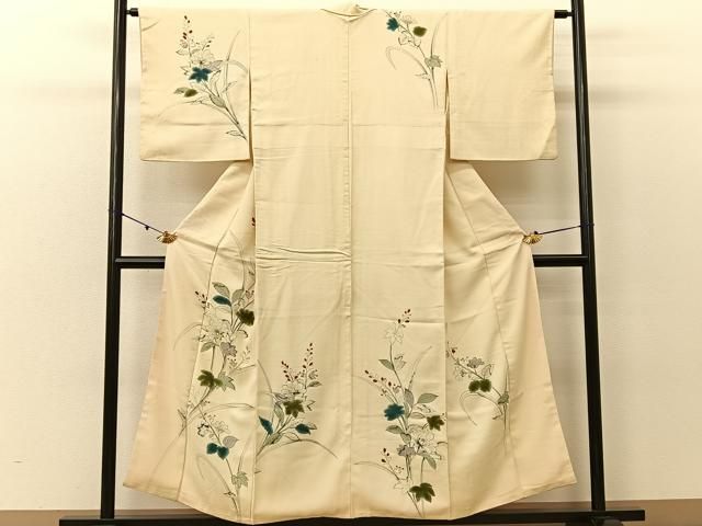 平和屋着物▽中国三大刺繍 スワトウ刺繍 汕頭刺繍 総刺繍 訪問着