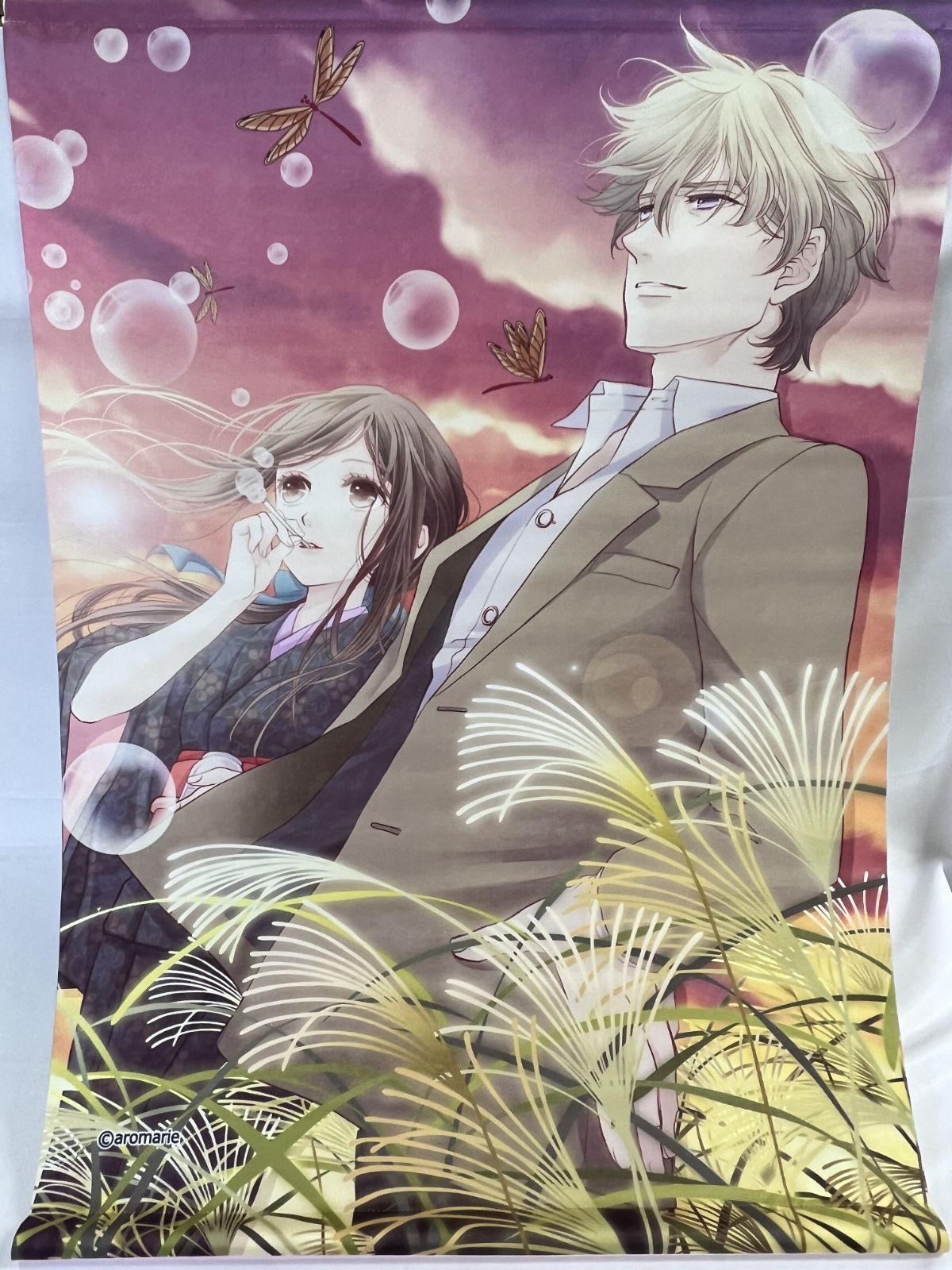 蝶の毒華の鎖 タペストリー クラファン限定 真島 百合子 蝶の毒 華の鎖 B2 タペストリー 真島 蝶の毒華の鎖 タペストリー