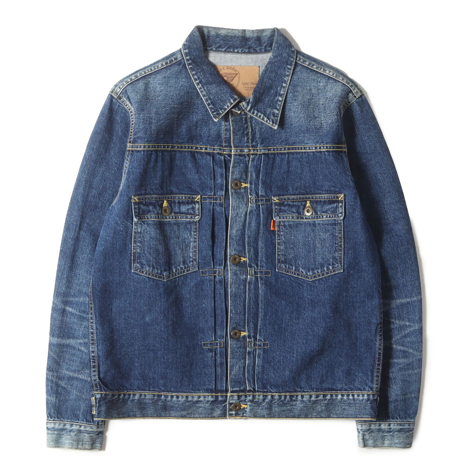 sunny c sider サニーシーサイダー 総柄 ヒステリックグラマー M 美品】SUNNY C SIDER サニーシーサイダー ジャケット インディゴ