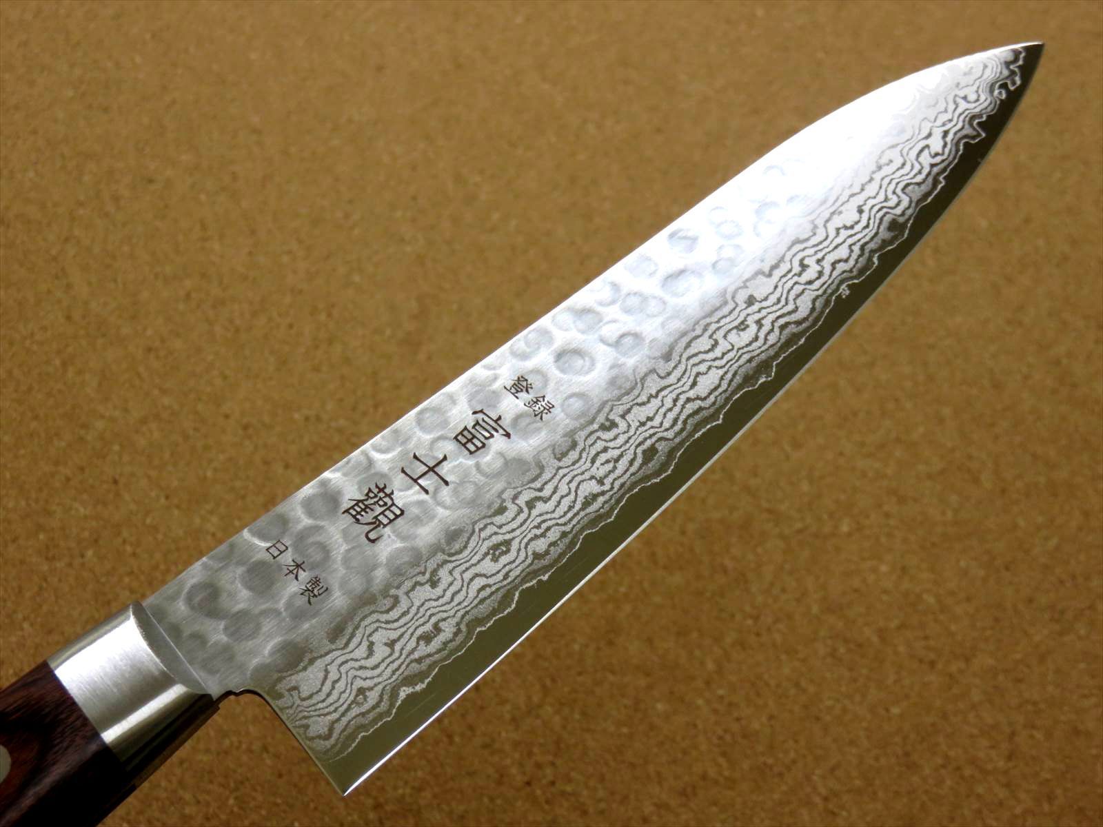 キッチン・食器 関の刃物 牛刀 18cm (180mm) 富士觀 ダマスカス 17層