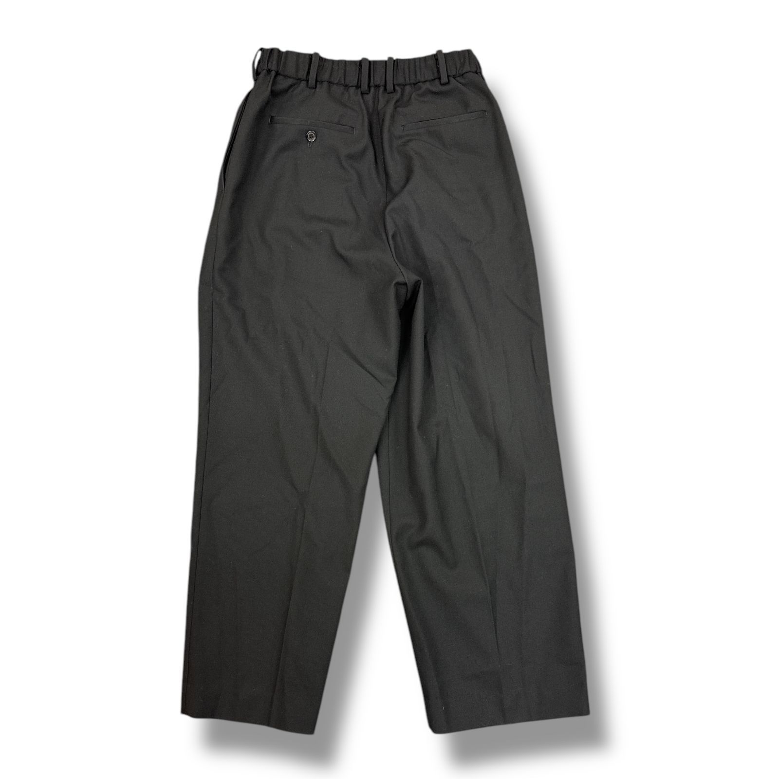 参考上代44000円 MARKAWARE 23AW DOUBLE PLEATED TROUSERS