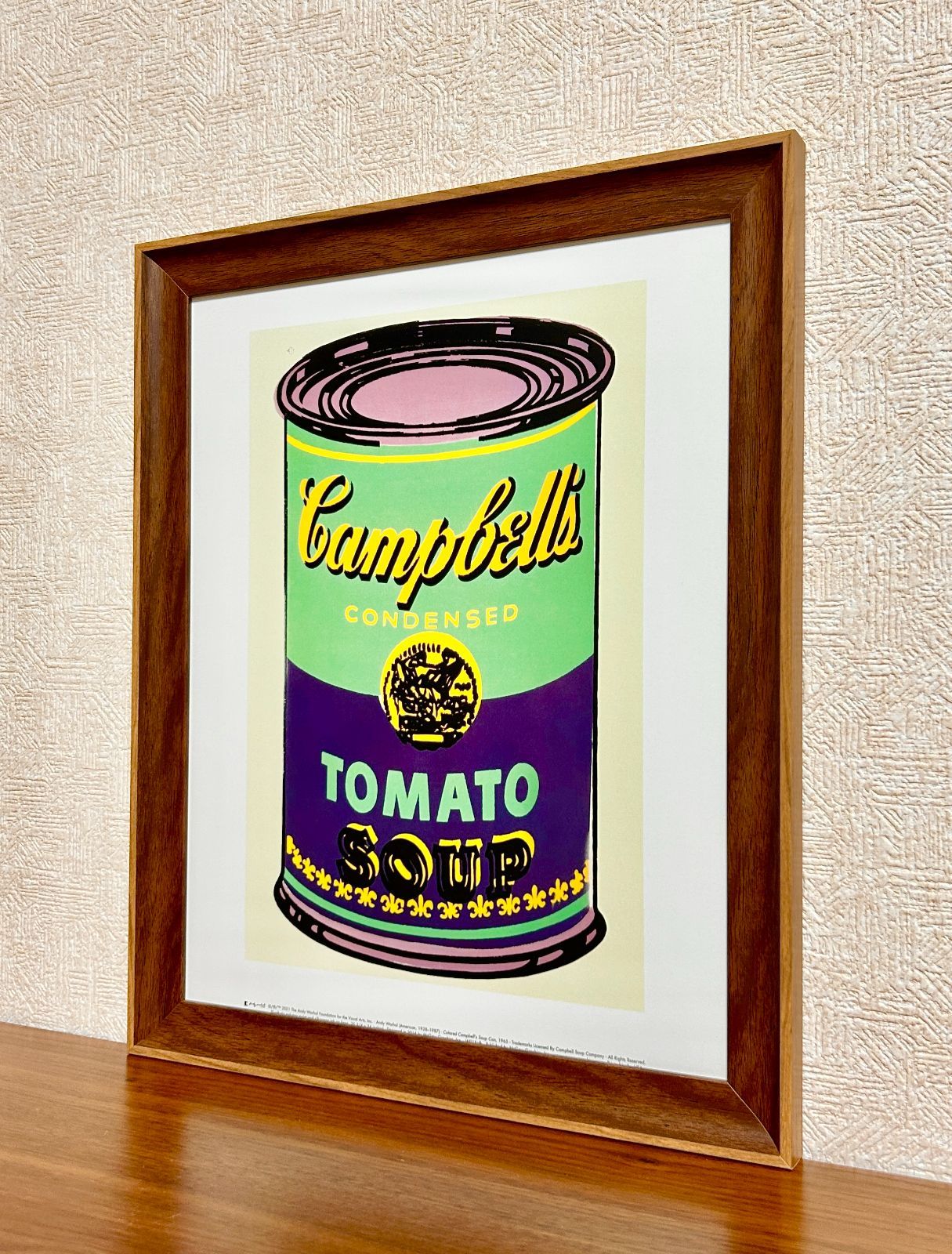 MoMA アンディウォーホル ポスター額縁つき 新品☆額縁付アートポスター(BRUCE MCGAW GRAPHICS)☆アンディ