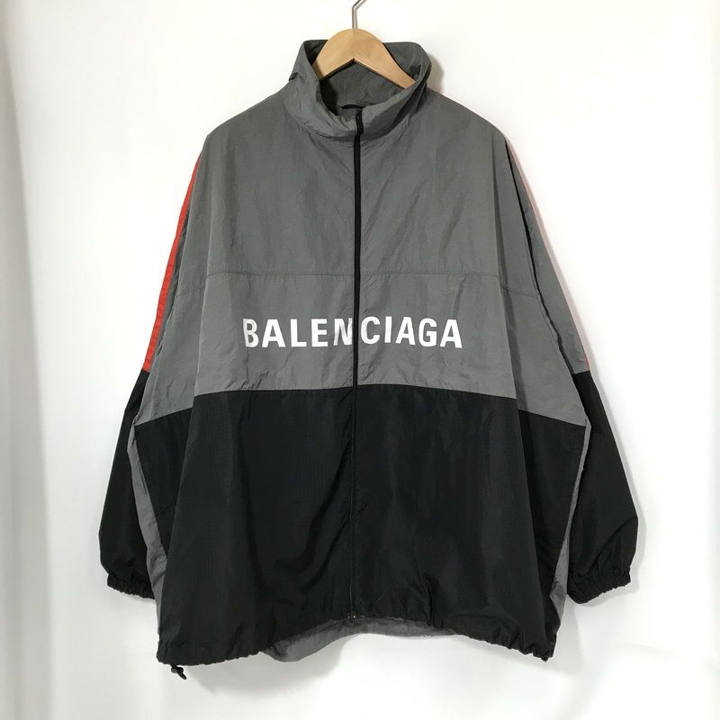 Balenciaga 20AW バレンシアガ フード付 ナイロンジャケット BALENCIAGA バレンシアガ トラックジャケット ナイロン