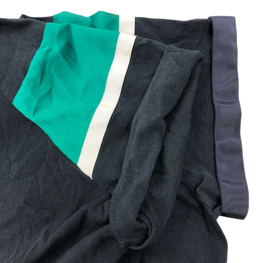  サカイ トップス 切替カットソー 22-05979 サイズ3 AFB 8 五分袖 七分袖 Tシャツ カットソー