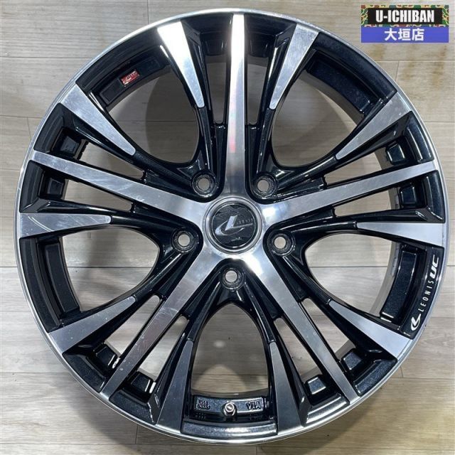 10月31日までの 価格 80系 ノア ヴォクシー エスクァイア 等 レオニスUC 6.5-17 53 5H114.3 17インチ ホイール 4本セット ◎ 002R