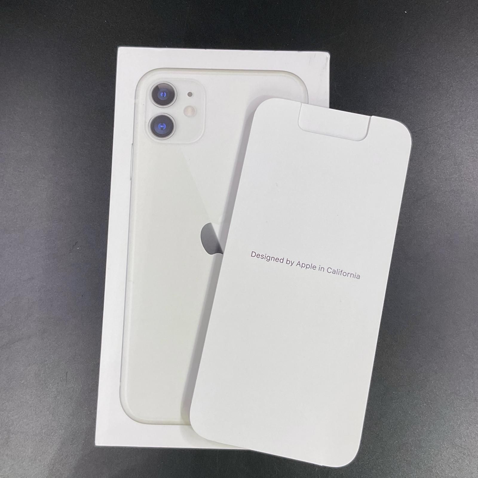 全額返金保証】【最速発送】Apple iPhone 11 128GB ホワイト Softbank 