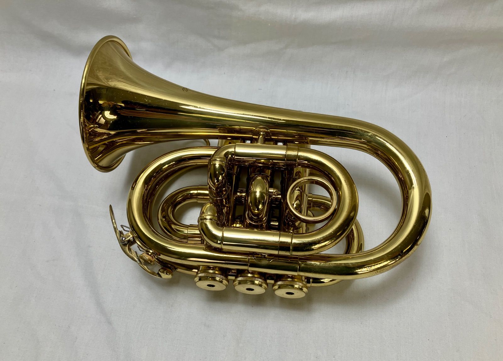 ポケットトランペット 赤色 Minerva MPT250R 96-y14448-100s Minerva