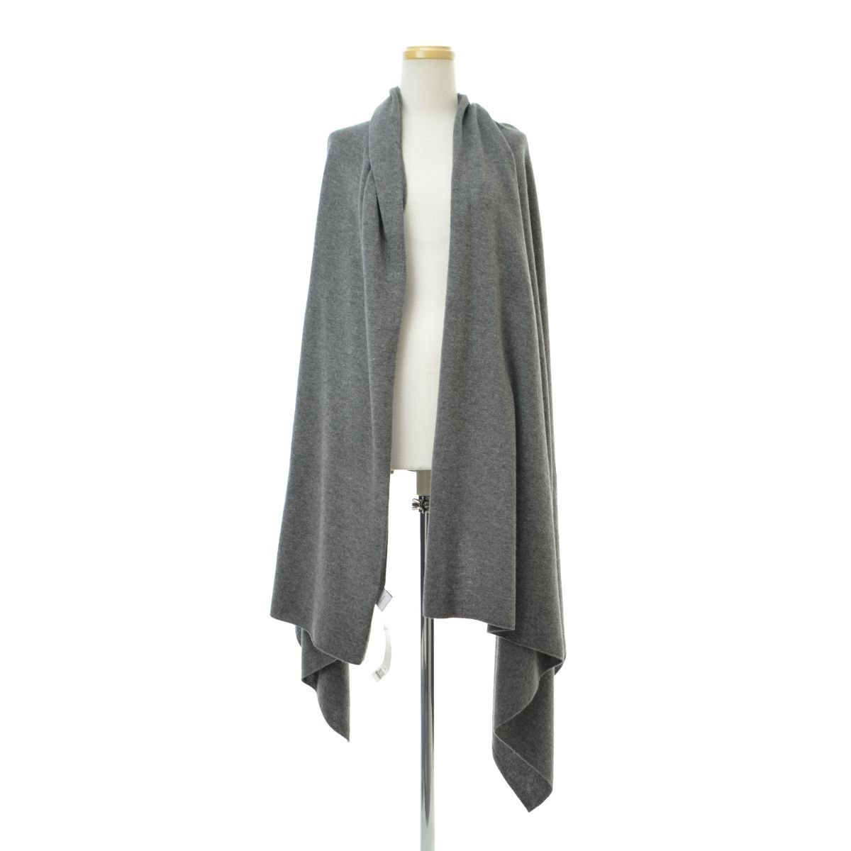 LoungeWRAY】WOOL KNIT WRAP SCARF ウールニットラップストール