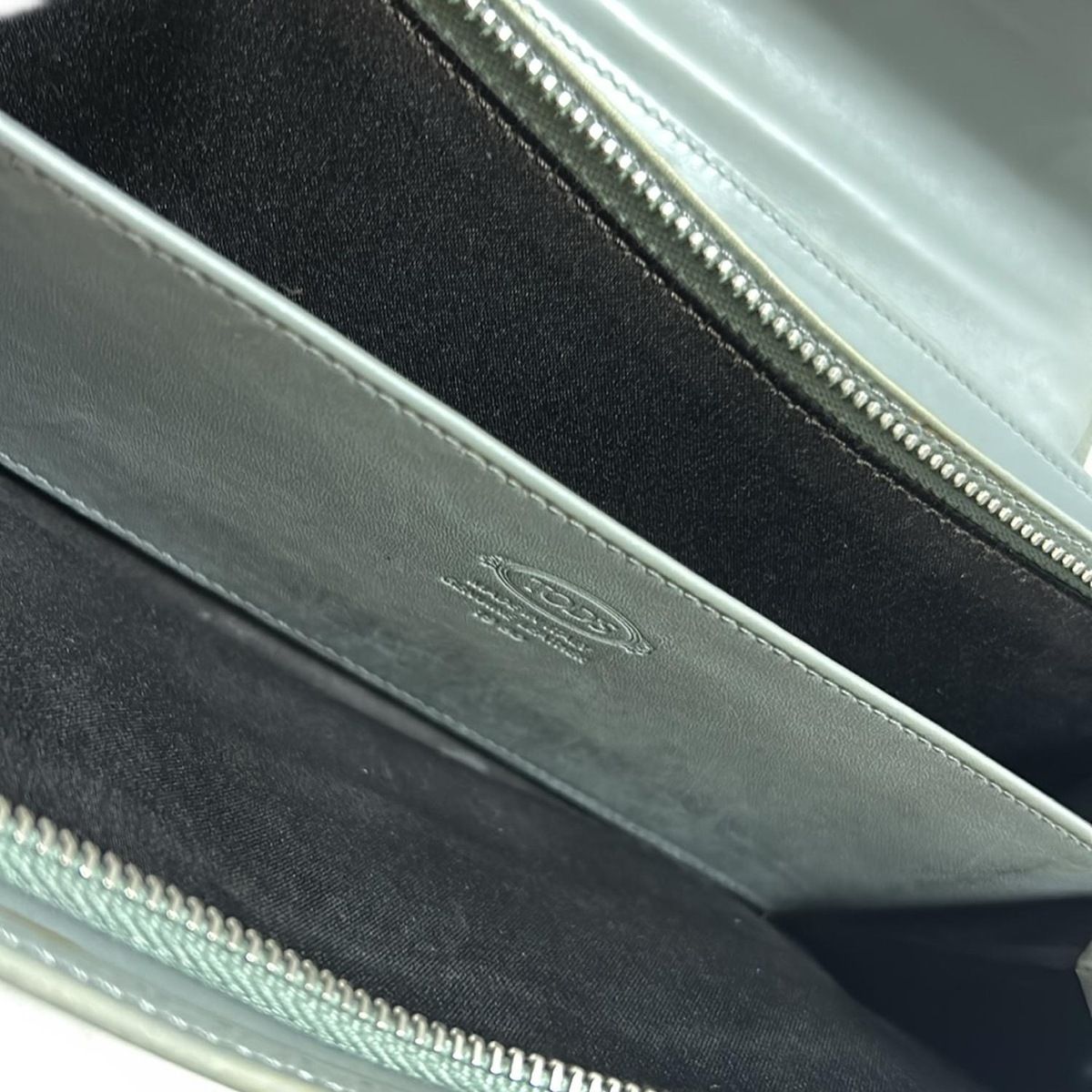 TOD'S 長財布　グレー 楽天市場】トッズ 財布 TOD'S 長財布 ラウンドファスナー式