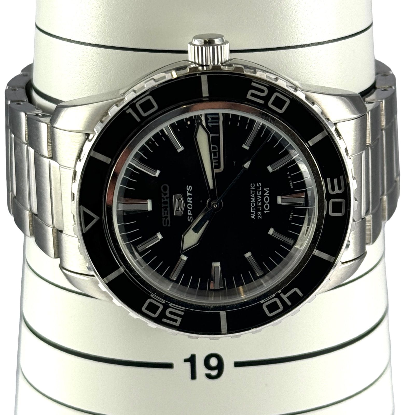 SEIKO セイコー 5スポーツ 自動巻き時計 7S36-04NO メンズ腕時計 