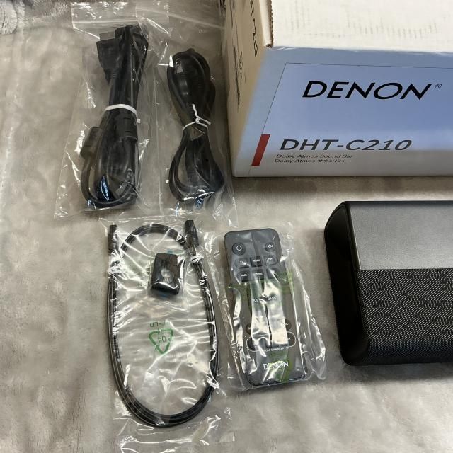 DENON サブウーハー内蔵サウンドバー DHT-C210K - メルカリ
