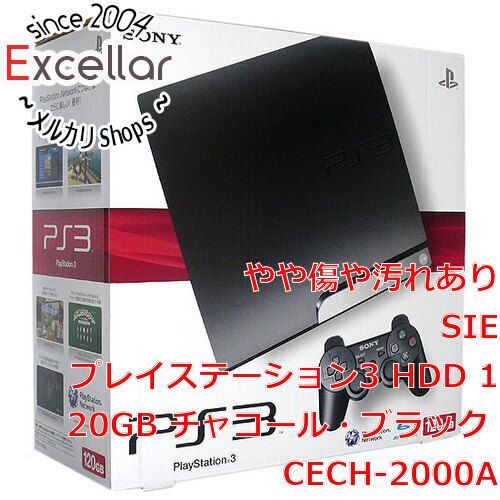 bn 12 SONY プレイステーション3 120GB ブラック CECH-2000A 元箱あり