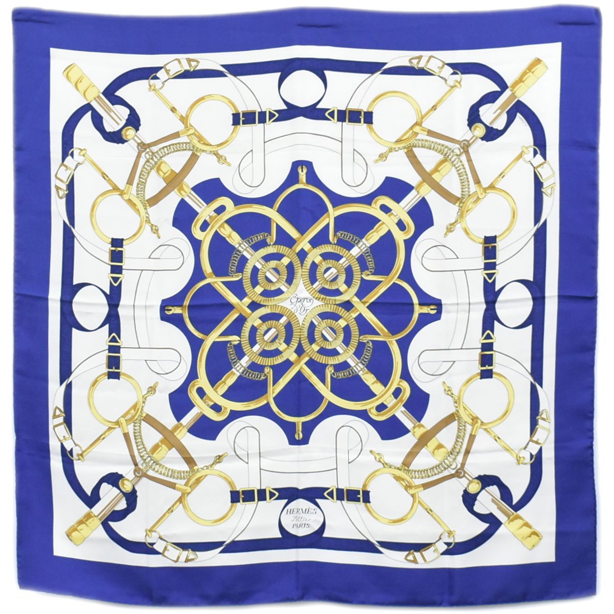 本物 本物 エルメス HERMES スカーフカレ カレ90 ASTRES et SOLEILS 