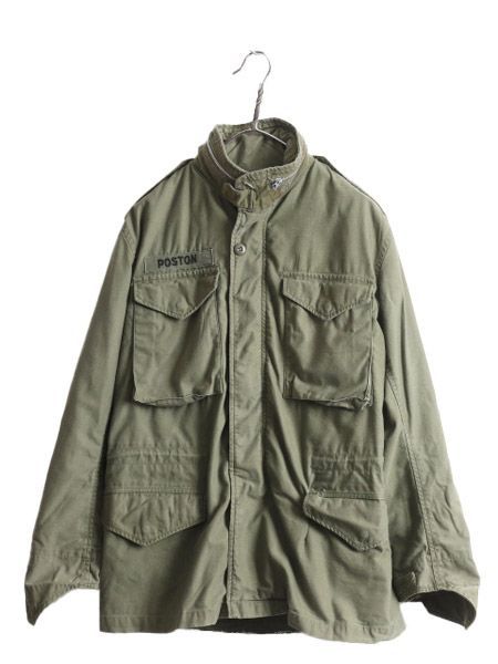 60s 希少ヴィンテージ　US ARMY M65 フィールドジャケット　メンズL 1960s Vintage U.S.Army M-65 1st Aluminum Zipper DSA 100-1691