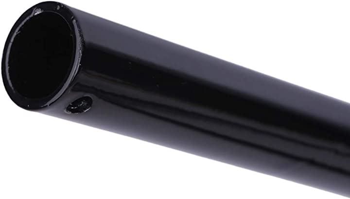 CustomDivine 互換品ロボハン ロボット ハンドル 曲線 7|8インチ 22.2mm 汎用品 アタック バー ビラーゴ 250 ドラッグスター 等 ブラック DECORATOM_COM_BR