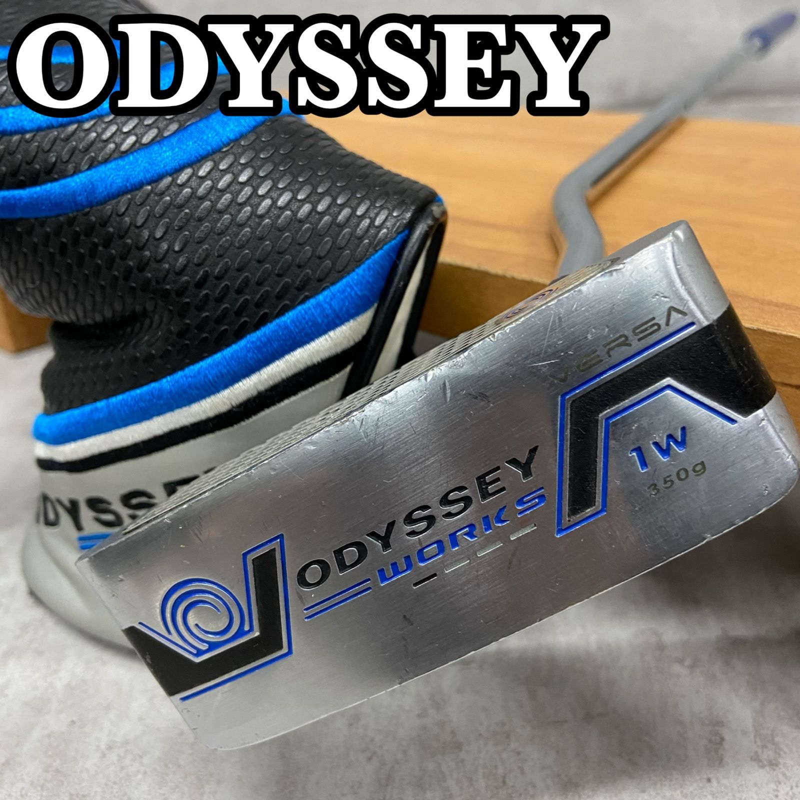 ODYSSEY　オデッセイ　WORKS　VERSA　1W ワークス　ヴァーサ　メンズゴルフパター　スチール　右利き用　PT　ヘッドカバー　34インチ　532g ODYSSEY オデッセイ WORKS VERSA 1W ワークス ヴァーサ メンズ