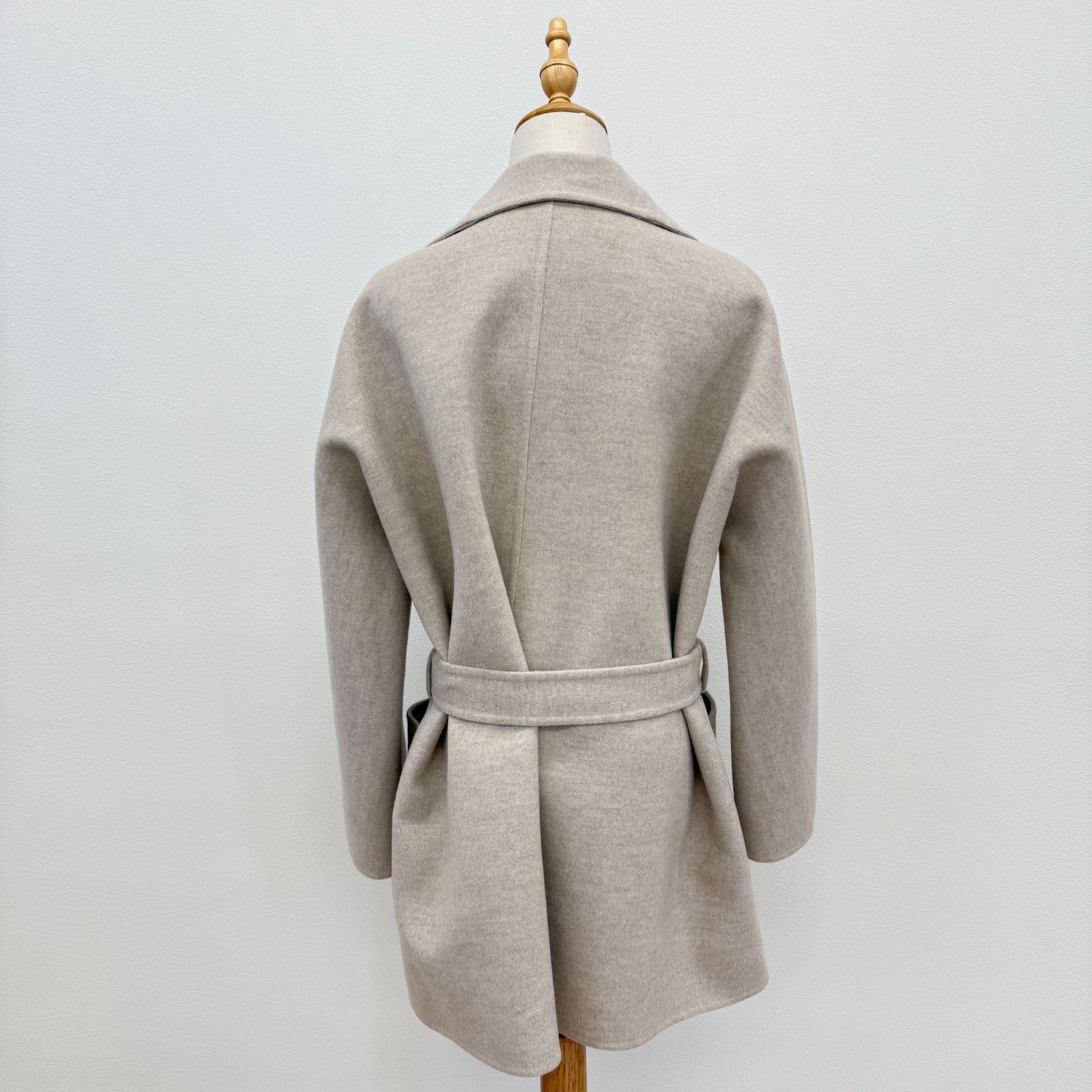 NOKCHA vintage like fake leather jacket korean souvenir long