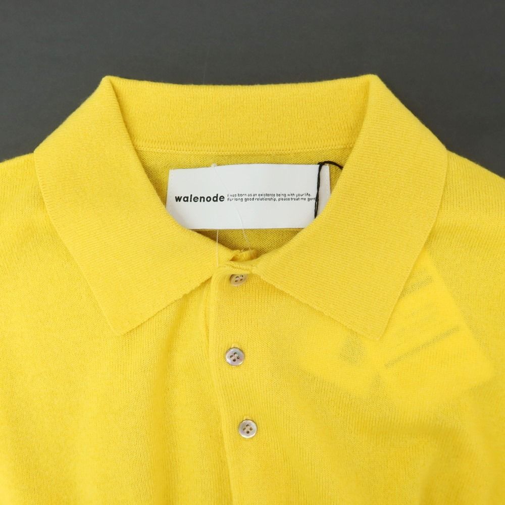 waldenode × tkmm カシミヤニットポロ ウェルノード waldenode × tkmm カシミヤニットポロ ウェルノード walenode – ウェル