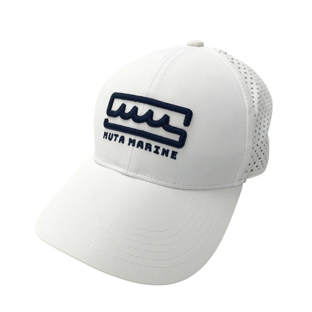 muta エンボスロゴ メッシュキャップ ホワイト エンボスロゴ メッシュキャップ [全3色] – muta Online Store