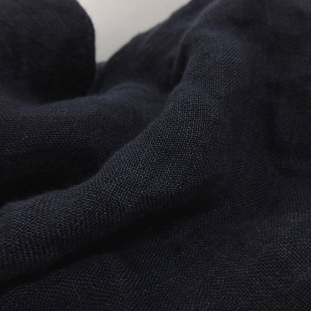 ダニエラグレジス DANIELA GREGIS ストール 大判 リネン 麻 紺  