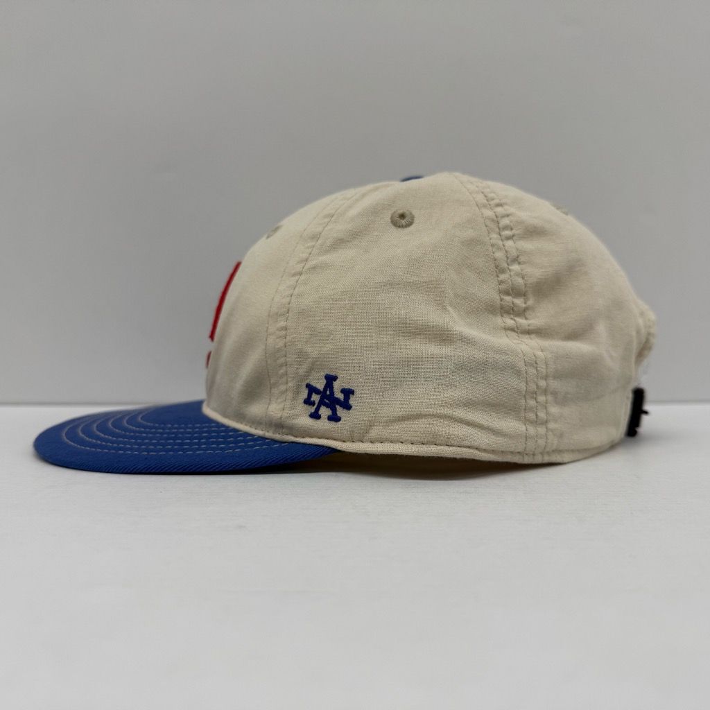 AMERICAN NEEDLE Linen-Cotton Baseball Cap LA アメリカン