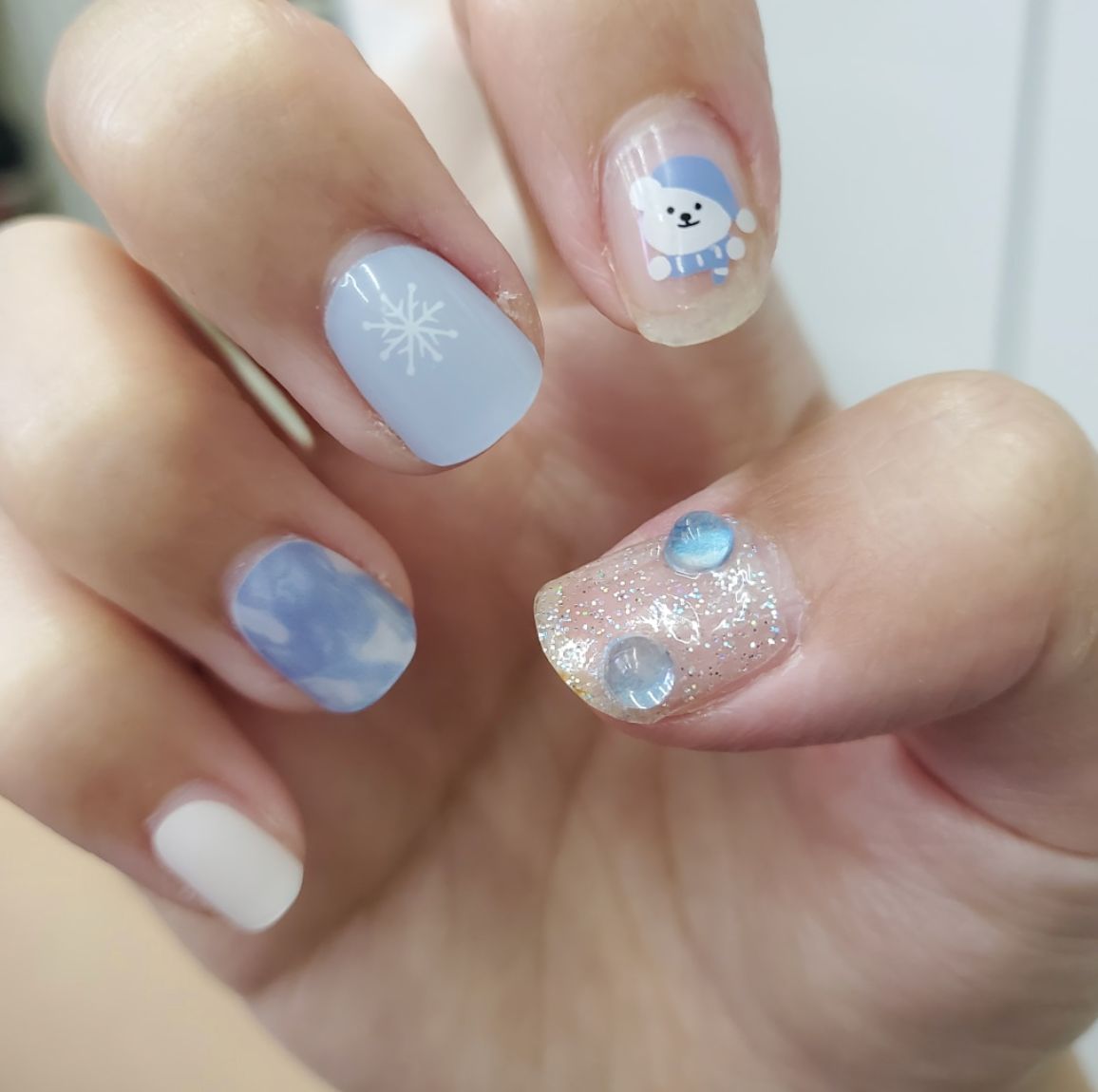 ohora オホーラ　ネイルシール　N Don’t melt　雪 楽天市場】【公式】N Beginning：ND-451/ ohora gelnails nail